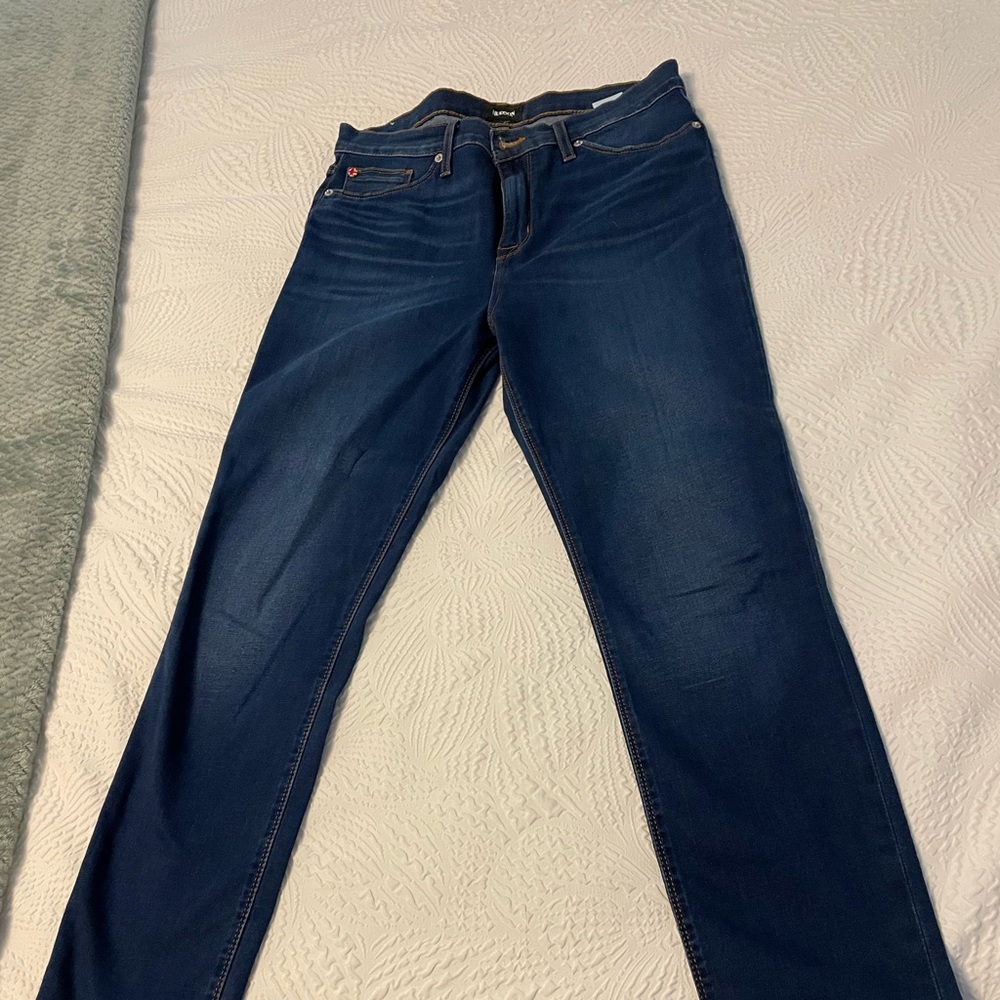 Hudson Blair High rise super skinny Sz 29 dark navy jeans